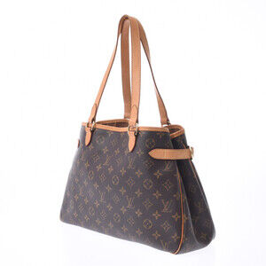 Louis Vuitton Bag Horizontal Brown Shoulder Monogram Batignolles